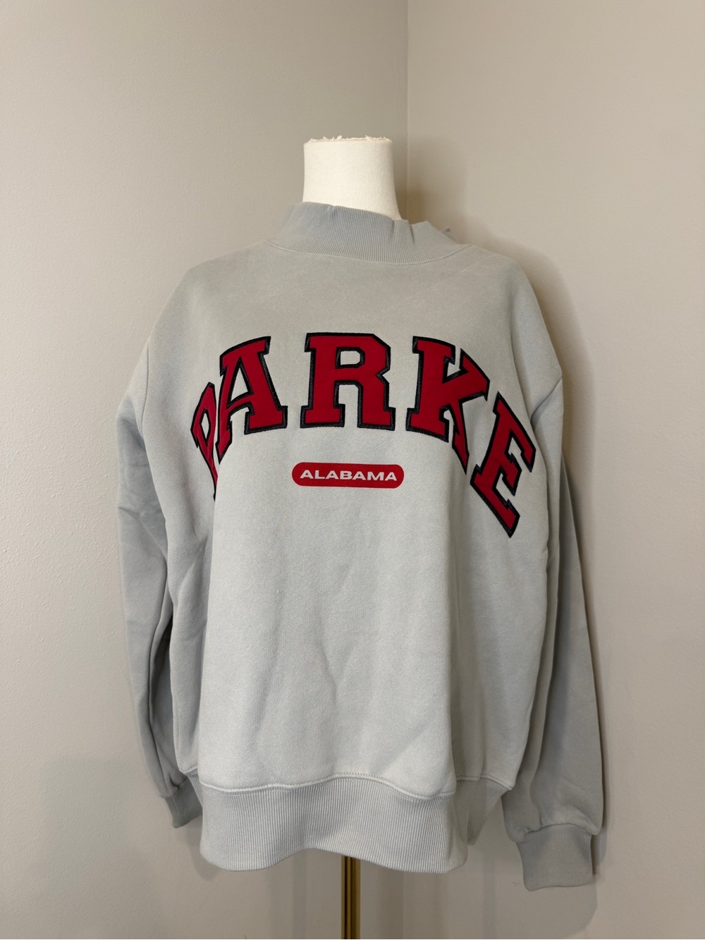 Alabama Crimson Tide Parke x ’47 Women's Varsity Mockneck